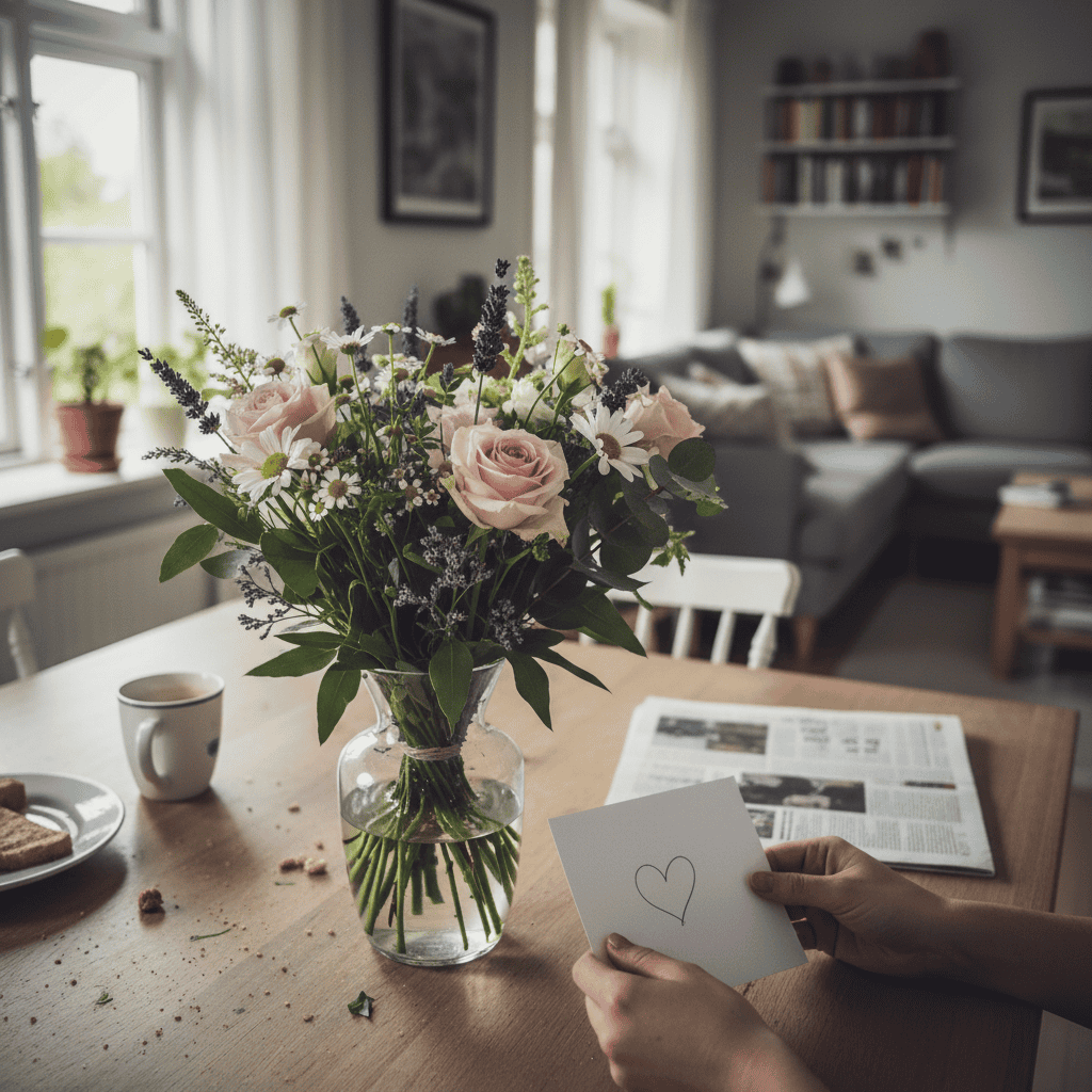 Mors dag: Mere end bare en buket på køkkenbordet 1
